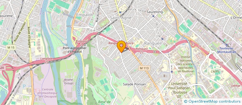 localisation de l'entreprise ASSOCIATION FEMININE POUR LA MEDECINE ET LA SANTE DES FEMMES à TOULOUSE