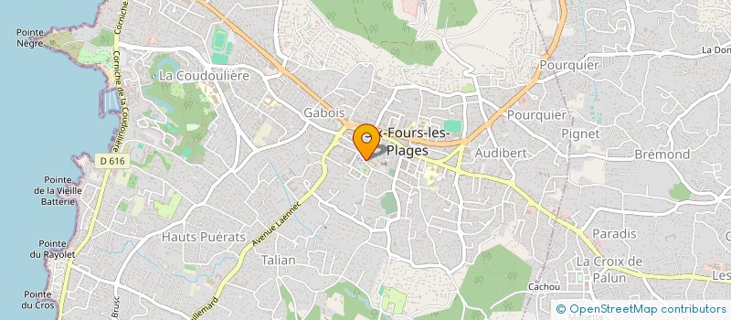 localisation de l'entreprise ASSOCIATION FEMININE SAKEINA à SIX-FOURS-LES-PLAGES