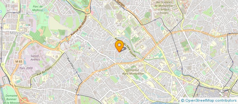 localisation de l'entreprise ASSOCIATION FEMIOS à MONTPELLIER
