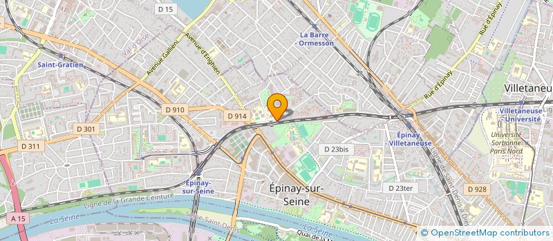 localisation de l'entreprise ASSOCIATION FEMME à EPINAY-SUR-SEINE