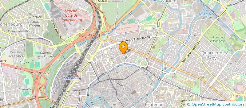 localisation de l'entreprise ASSOCIATION FEMMES DE TALENTS à STRASBOURG