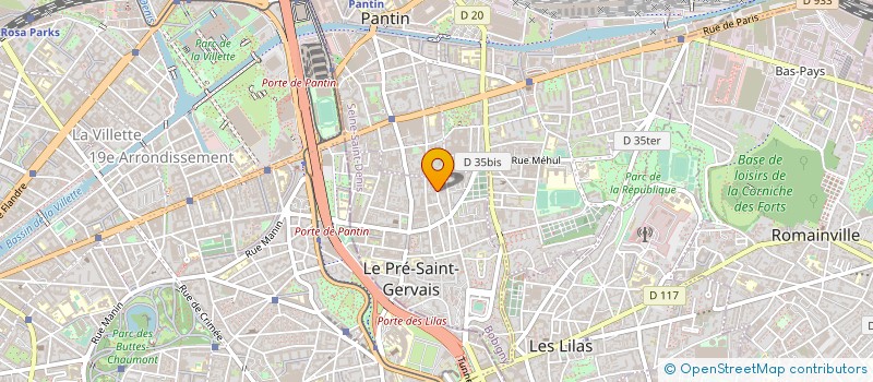 localisation de l'entreprise ASSOCIATION FENARA à LE PRE-SAINT-GERVAIS