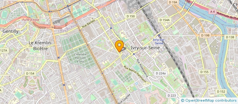 localisation de l'entreprise ASSOCIATION FEREEL à IVRY-SUR-SEINE