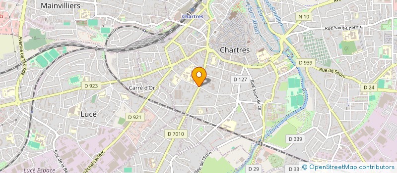 localisation de l'entreprise ASSOCIATION FERET SCAVO à CHARTRES