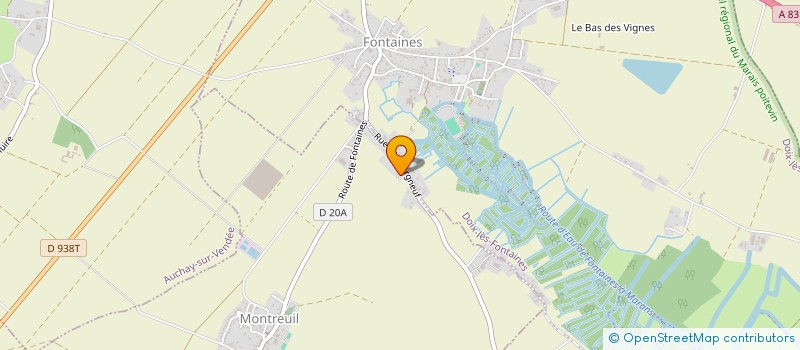 localisation de l'entreprise ASSOCIATION FEST'E PREUVES  DOIX LES FONTAINES