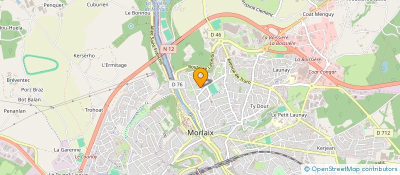 localisation de l'entreprise ASSOCIATION FESTIVAL LES ORIGINALES à MORLAIX