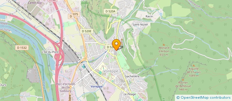 localisation de l'entreprise ASSOCIATION FESTIVAL STRAVINSKY  VOREPPE