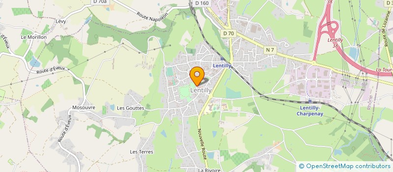 localisation de l'entreprise ASSOCIATION FESTIVE DU TERRITOIRE  SAINT-GERMAIN-NUELLES