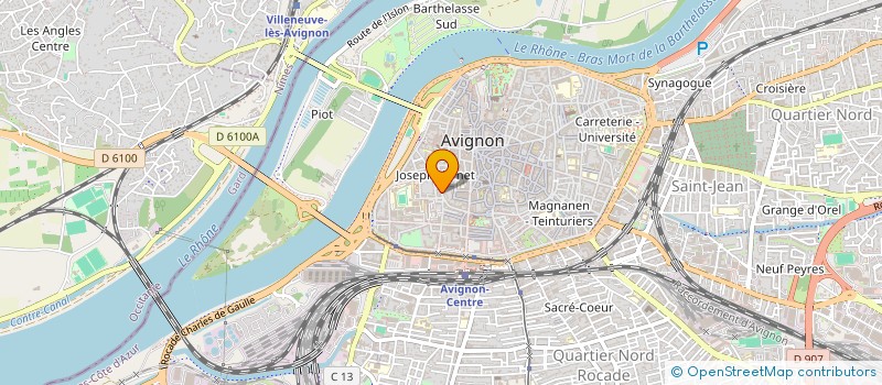 localisation de l'entreprise ASSOCIATION FESTIVITES BAROQUES  AVIGNON