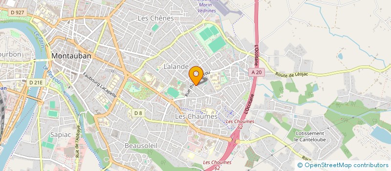 localisation de l'entreprise ASSOCIATION FESTIVITES ET PRESTIGES à MONTAUBAN