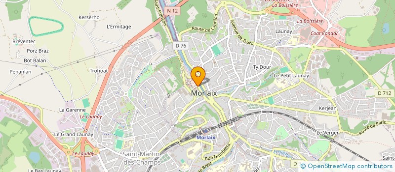 localisation de l'entreprise ASSOCIATION FETES MARITIMES EN BAIE DE MORLAIX à MORLAIX