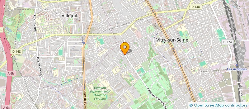 localisation de l'entreprise ASSOCIATION FIADANANTSOA à VITRY-SUR-SEINE