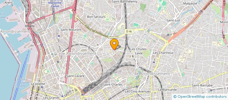 localisation de l'entreprise ASSOCIATION FIBRES à MARSEILLE