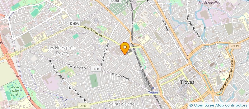 localisation de l'entreprise ASSOCIATION FIN D ETE NOMADE  TROYES