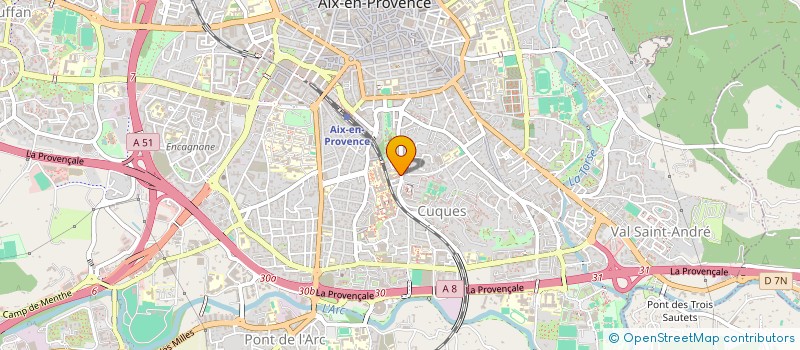 localisation de l'entreprise ASSOCIATION FINANCE SOCIETY AMU  AIX-EN-PROVENCE