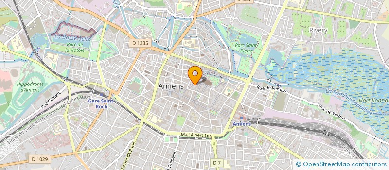 localisation de l'entreprise ASSOCIATION FINANCEMENT ADF-PCF 80 à AMIENS
