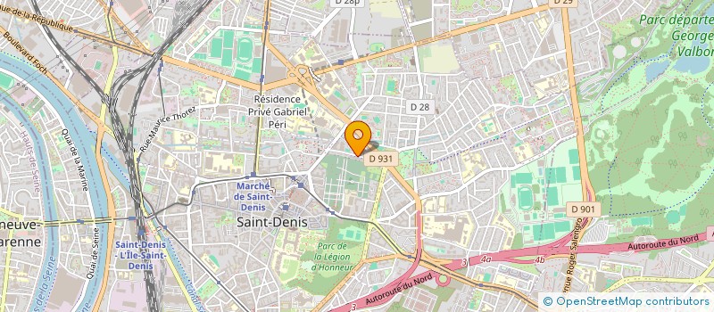 localisation de l'entreprise ASSOCIATION FIRST AID A.F.A. à SAINT-DENIS