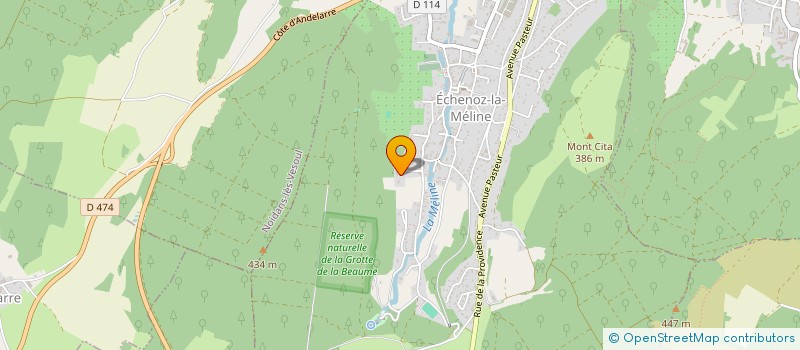 localisation de l'entreprise ASSOCIATION FIT FOR LIFE  ECHENOZ-LA-MELINE