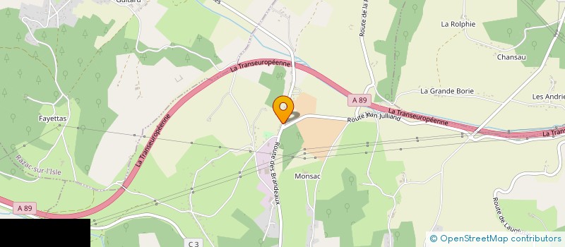 localisation de l'entreprise ASSOCIATION FIT & RELAX  COURSAC