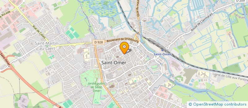 localisation de l'entreprise ASSOCIATION FIT TO GO à SAINT-OMER