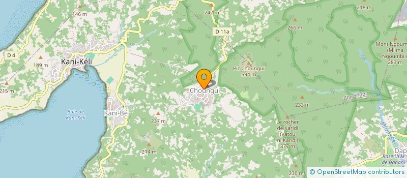 localisation de l'entreprise ASSOCIATION FITIAVAGNA LA MONTAGNE à KANI-KELI