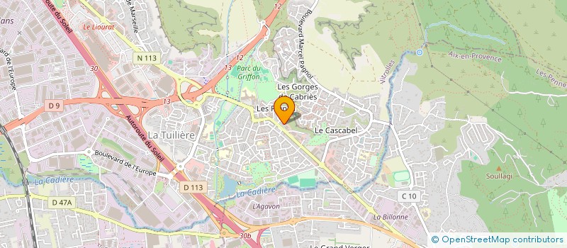 localisation de l'entreprise ASSOCIATION FLAM KARAIB  VITROLLES