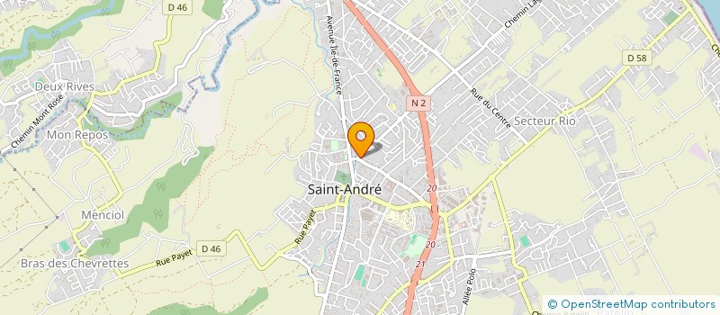localisation de l'entreprise ASSOCIATION FLANBWAYAN à SAINT-ANDRE