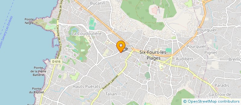 localisation de l'entreprise ASSOCIATION FLAT TWIN à SIX-FOURS-LES-PLAGES