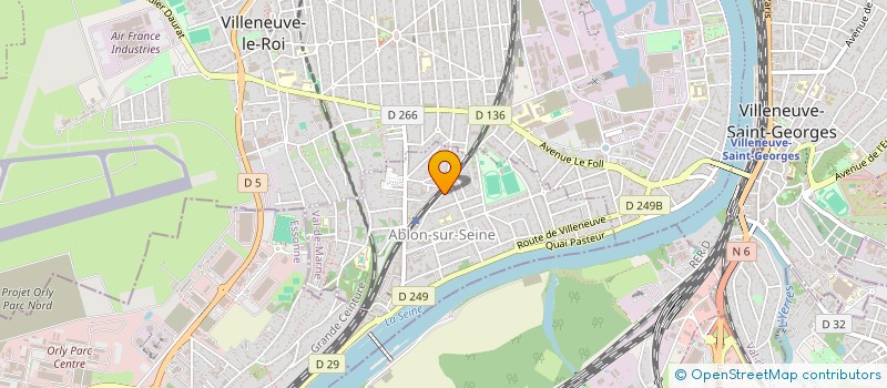 localisation de l'entreprise ASSOCIATION FLER KANN  ABLON-SUR-SEINE