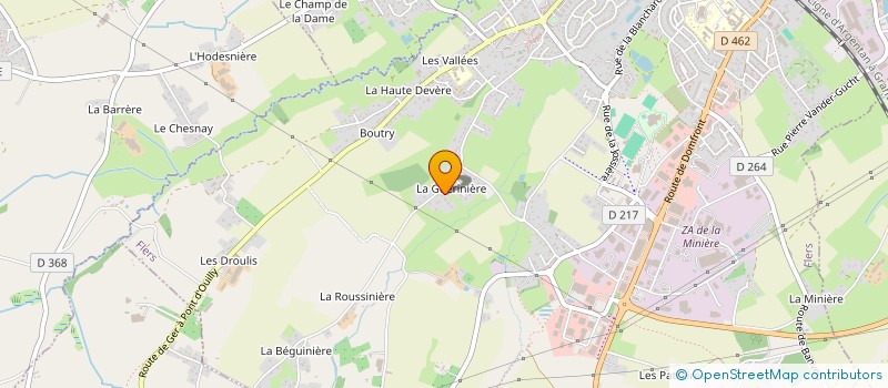 localisation de l'entreprise ASSOCIATION FLERIENNE D'ASTRONOMIE à FLERS