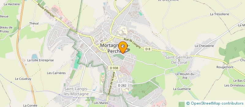 localisation de l'entreprise ASSOCIATION FLORICHAT à MORTAGNE-AU-PERCHE