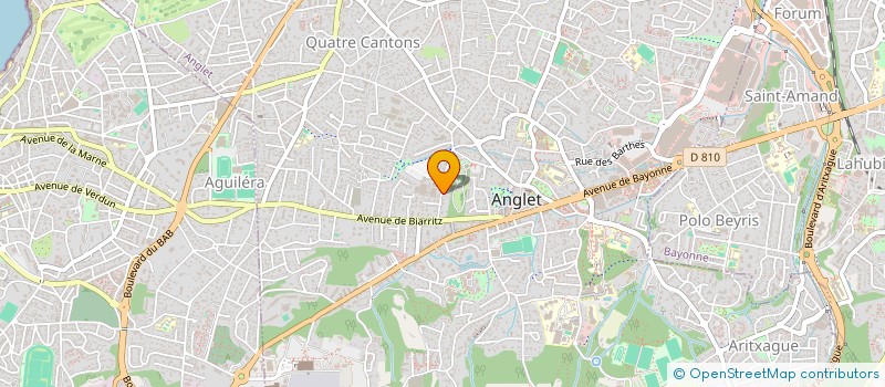 localisation de l'entreprise ASSOCIATION FLORIDA  ANGLET