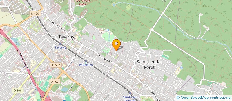 localisation de l'entreprise ASSOCIATION FLORISSIMA  TAVERNY