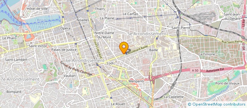 localisation de l'entreprise ASSOCIATION FLUIDES à MARSEILLE