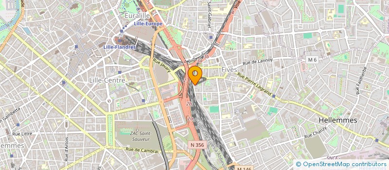 localisation de l'entreprise ASSOCIATION FOCOGEST à LILLE