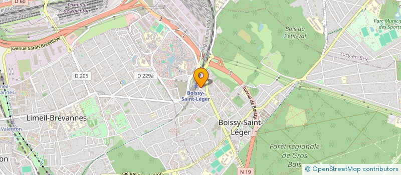 localisation de l'entreprise ASSOCIATION FOI ET MIRACLE à BOISSY-SAINT-LEGER