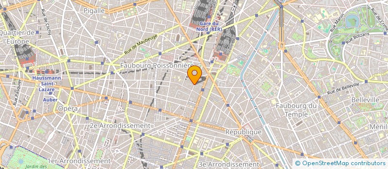 localisation de l'entreprise ASSOCIATION FOI PRATIQUE  PARIS