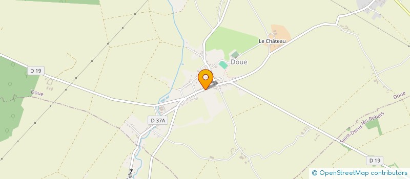 localisation de l'entreprise ASSOCIATION FONCIERE  DOUE