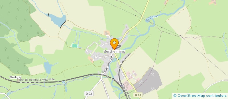 localisation de l'entreprise ASSOCIATION FONCIERE à BELLES-FORETS