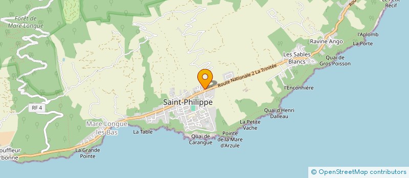 localisation de l'entreprise ASSOCIATION FONCIERE AGRICOLE DE LA MARE D'ARZULE (AFAMA) à SAINT-PHILIPPE