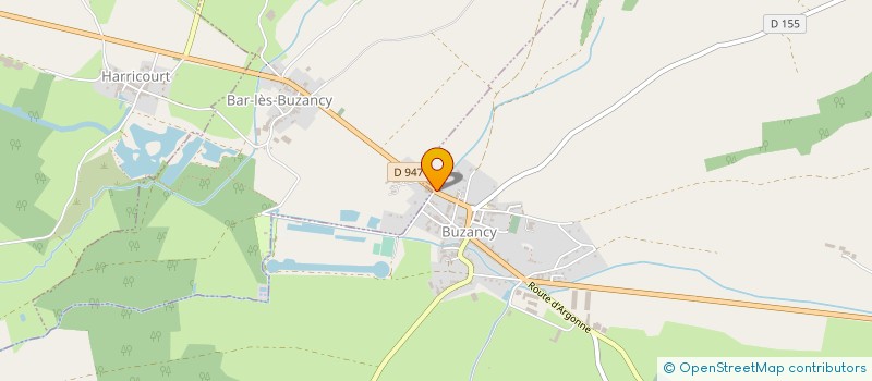 localisation de l'entreprise ASSOCIATION FONCIERE BRIEULLES SUR BAR  BRIEULLES-SUR-BAR