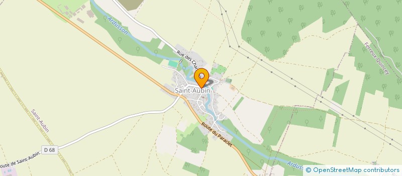 localisation de l'entreprise ASSOCIATION FONCIERE D'AMENAGEMENT FONCIER AGRICOLE ET FORESTIER DE AVANT-LES-MARCILLY à AVANT-LES-MARCILLY