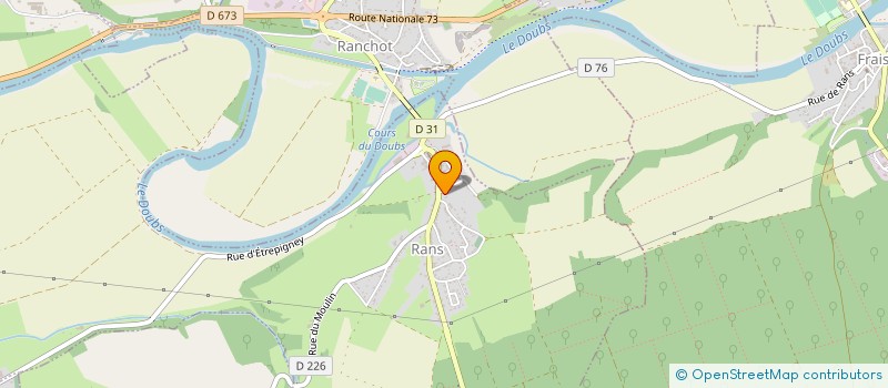 localisation de l'entreprise ASSOCIATION FONCIERE D AUDELANGE  AUDELANGE