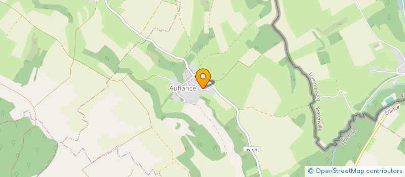 localisation de l'entreprise ASSOCIATION FONCIERE D'AUFLANCE  AUFLANCE