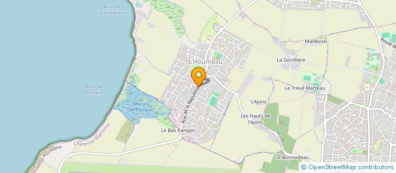 localisation de l'entreprise ASSOCIATION FONCIERE D'ESNANDES à ESNANDES
