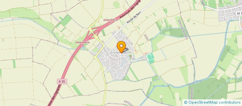 localisation de l'entreprise ASSOCIATION FONCIERE D'INNENHEIM  INNENHEIM