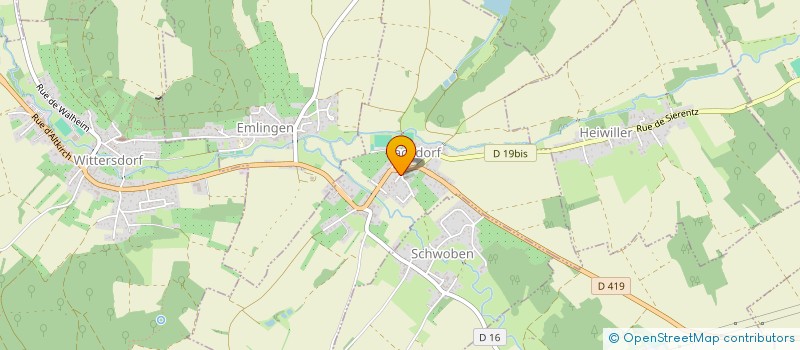 localisation de l'entreprise ASSOCIATION FONCIERE DE ASPACH  ASPACH