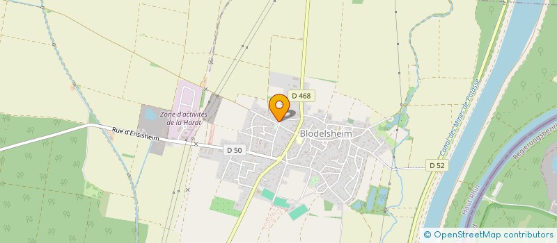 localisation de l'entreprise ASSOCIATION FONCIERE DE BALGAU  BALGAU