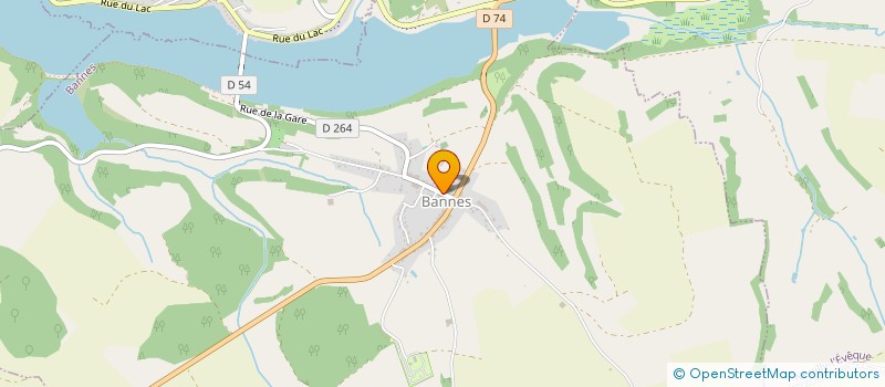 localisation de l'entreprise ASSOCIATION FONCIERE DE BANNES à BANNES