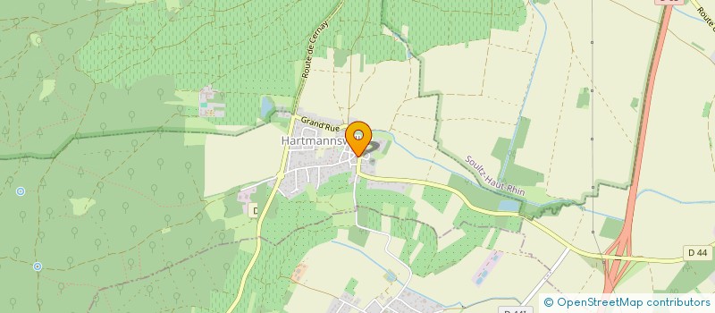 localisation de l'entreprise ASSOCIATION FONCIERE DE BERGHOLTZ  BERGHOLTZ